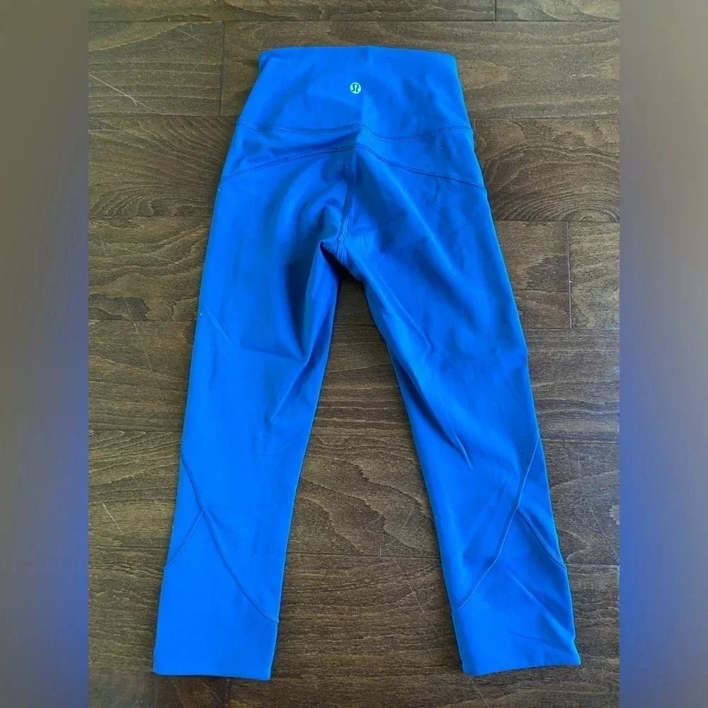 Lululemon Leggings Women’s 2 In Movement Crop Everlux “19 - Picture 6 of 11